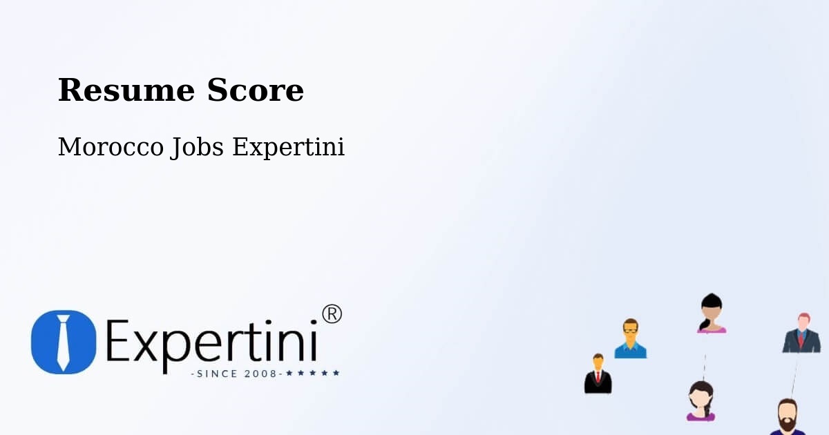 Resume Score & Job Description Match Tool – Midelt - Morocco Jobs Expertini